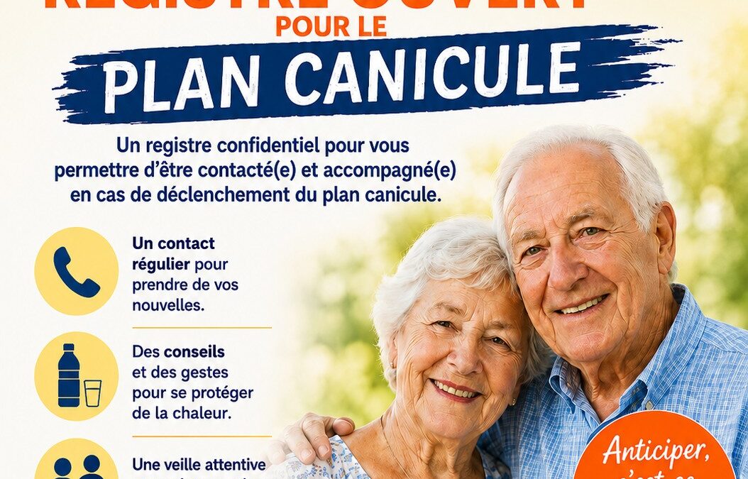 Plan canicule- registre ouvert au CCAS