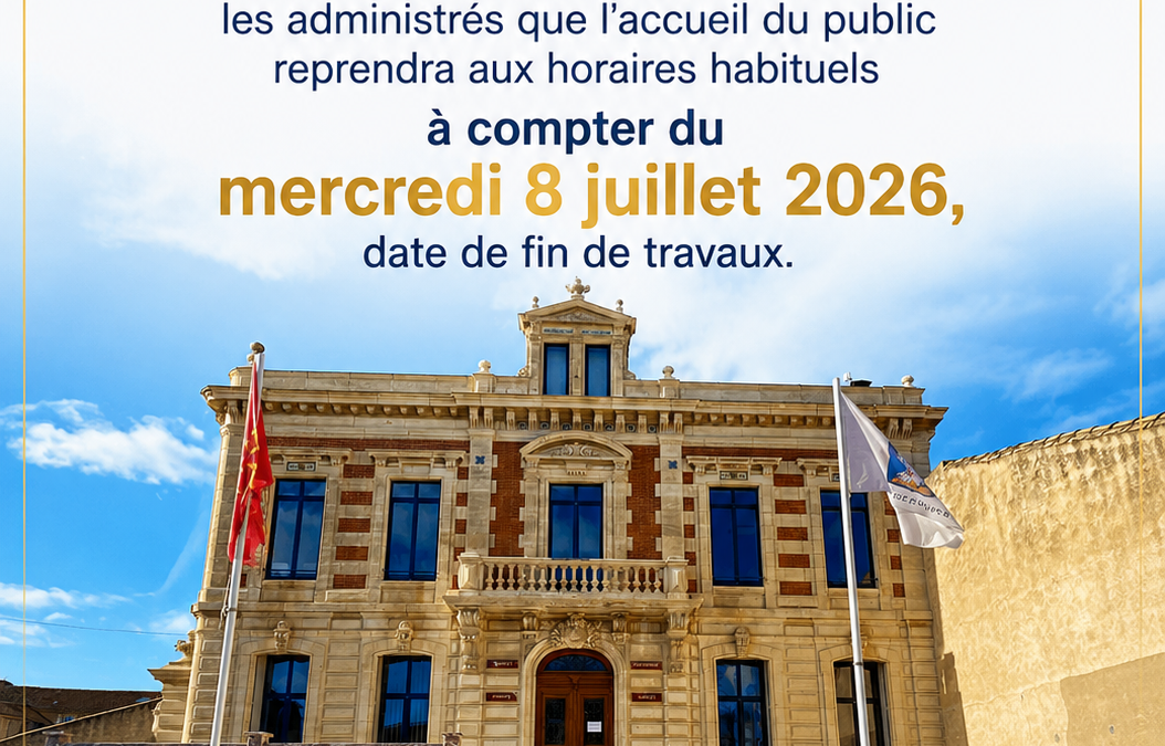 Horaires habituels d&rsquo;accueil